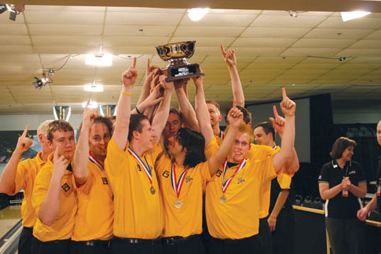 WSU men's bowling team